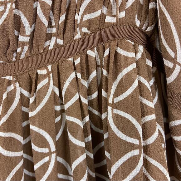 Inc International Concepts | Brown Silk Dress 4P - Picture 6 of 8